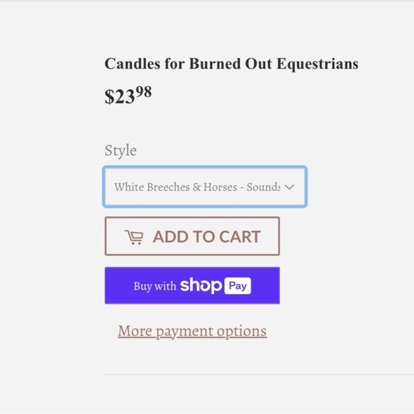 Soy Candles For Burned Out Equestrians New Fresh Linen Scent - Picture 5 of 7